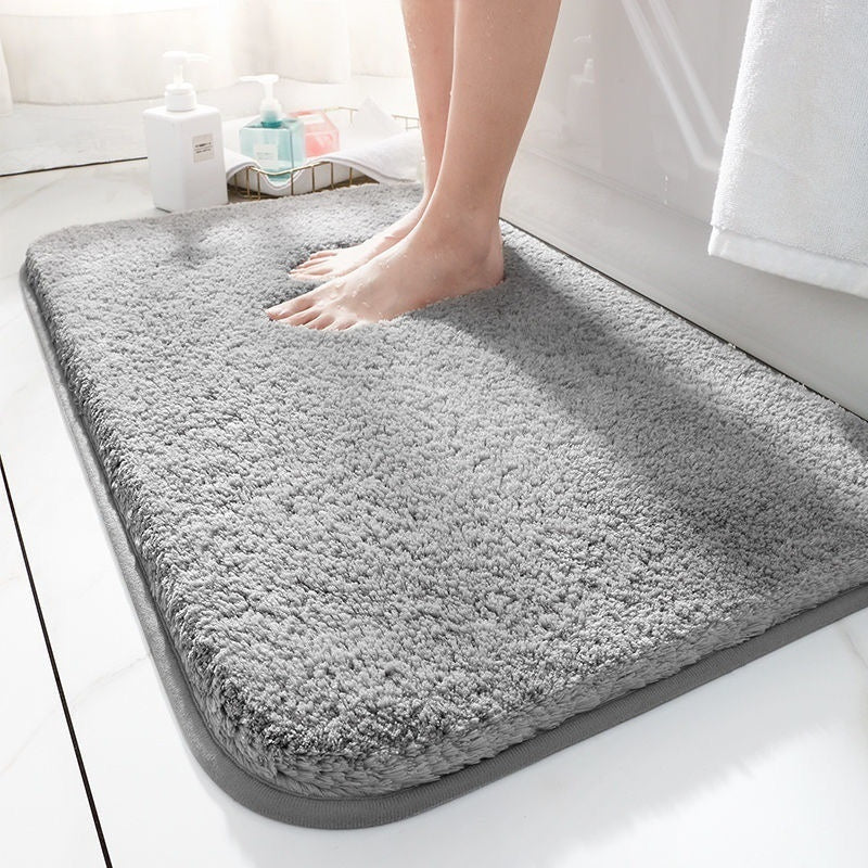 Super Absorbent Bathroom Floor Mat – Quick-Dry, Non-Slip Bath Rug