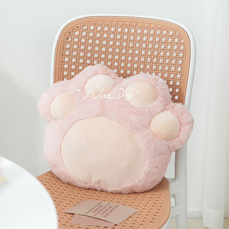 Plush PP Cotton Waist Cushion for Sofa Lumbar Support