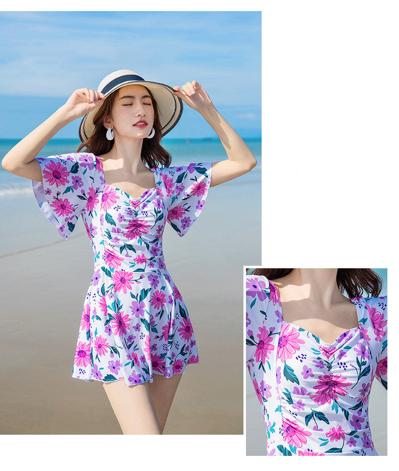 Women's Slimming Dress-style Swimming Suit