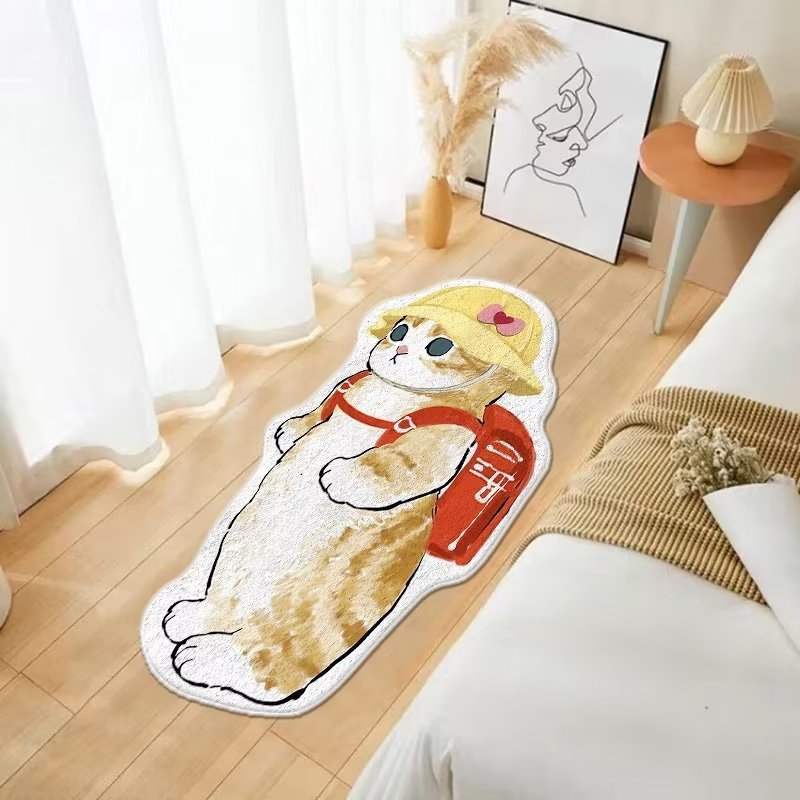 Cat Floor Mat  Cashmere Bed Blanket