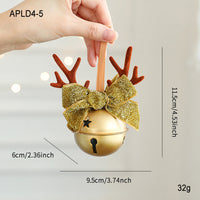 Golden Bow Antlers Bell