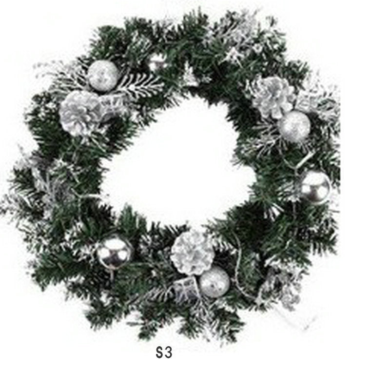 Christmas Decoration With Lights Garland Scene Decoration Door Hanger