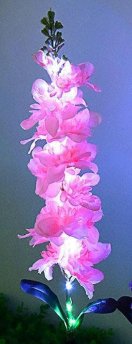 Solar Lily Festive Lantern Outdoor Villa Courtyard Garden