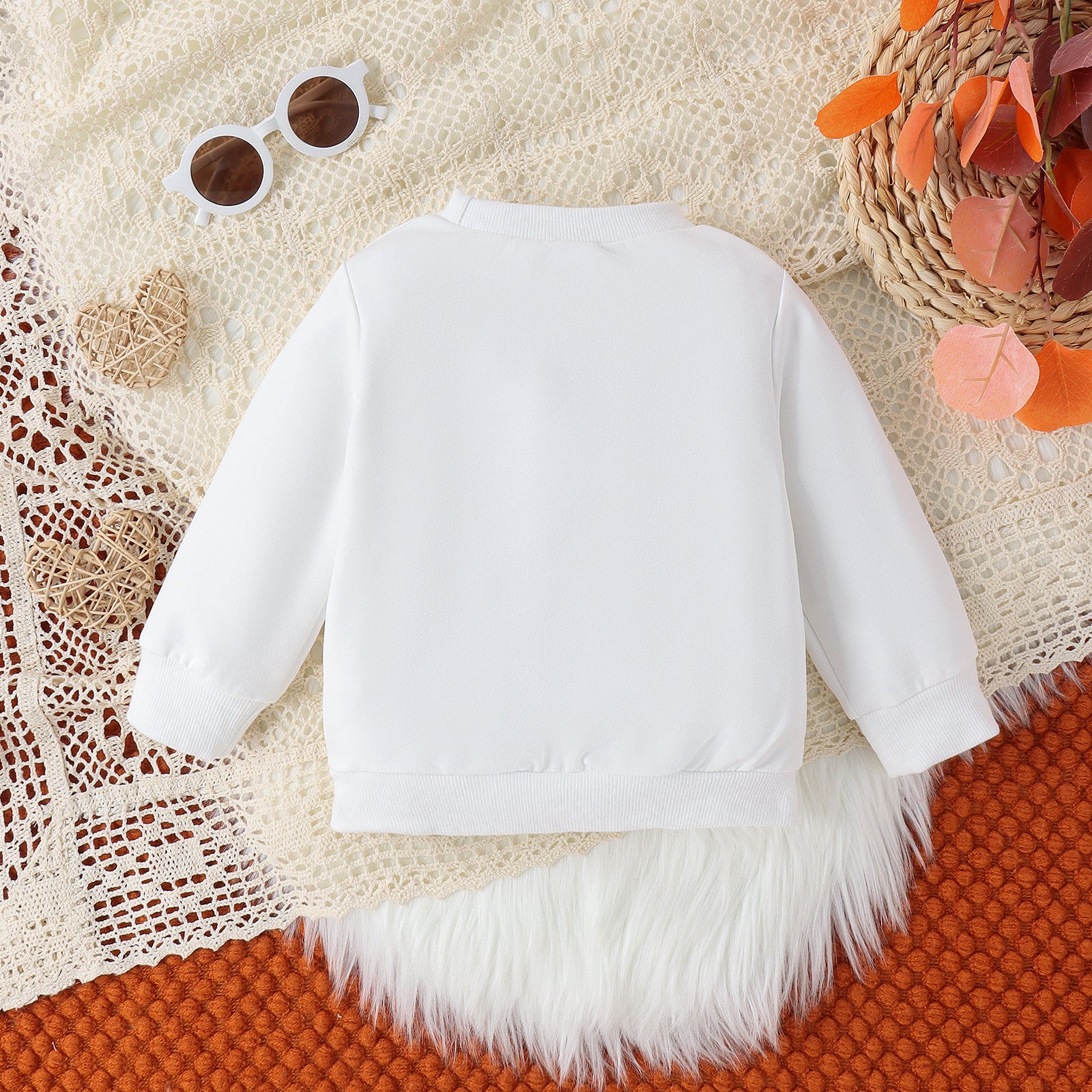 Children's Clothing Girls' Parent-child Long-sleeved Pullover Casual Sweatshirt