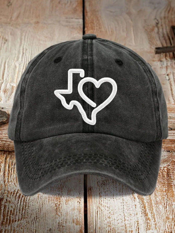 Printed Korean Style Duck Tongue Hat – Unisex Trendy Cap for Men & Women