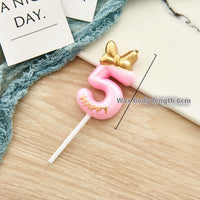 Pink Bow Candle 5