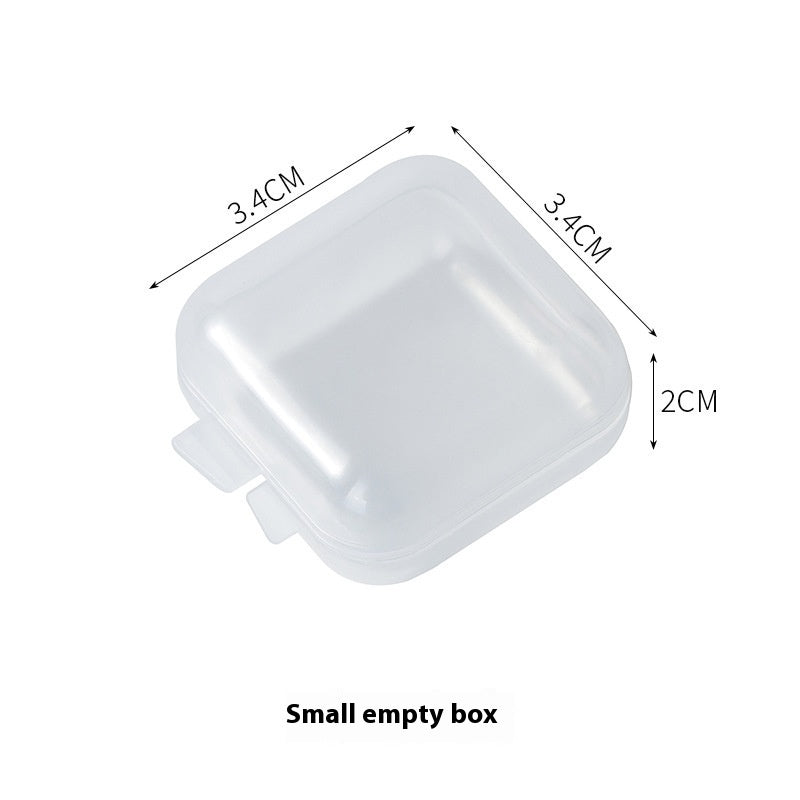 Transparent Ornament Storage Box Multifunctional Mini Storage