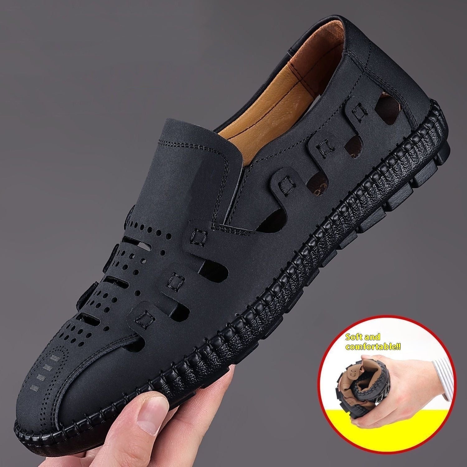 Men's Canvas Mesh Breathable Sneakers Lightweight Casual