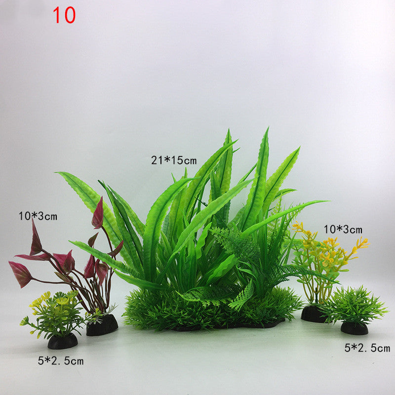 Fish Tank Decoration Simulation Water Plant Aquarium Landscaping