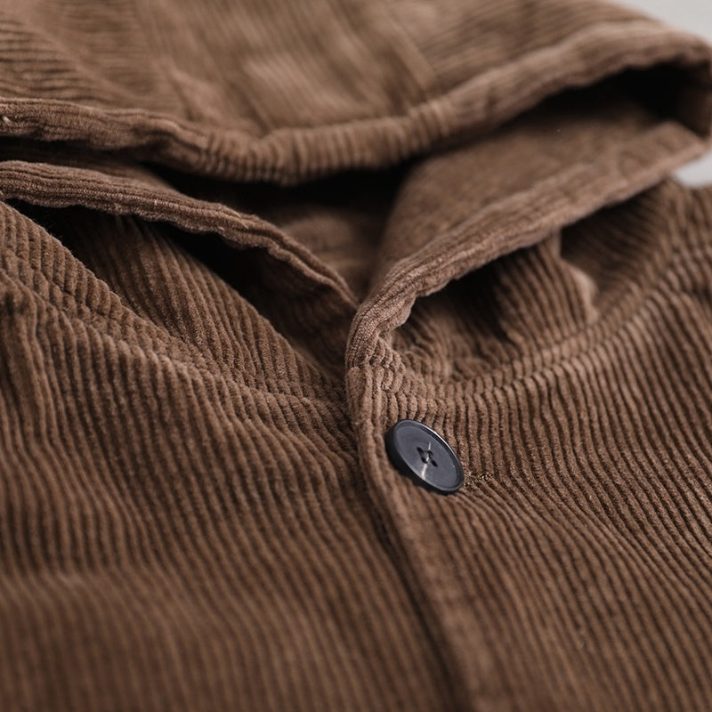 Corduroy Women's Short Jacket Women