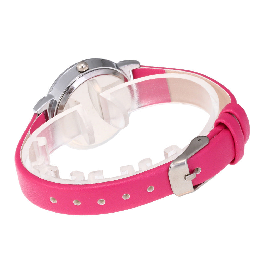 ECG Digital Surface Women's Belt Simple Fashion Trend Quartz Watch