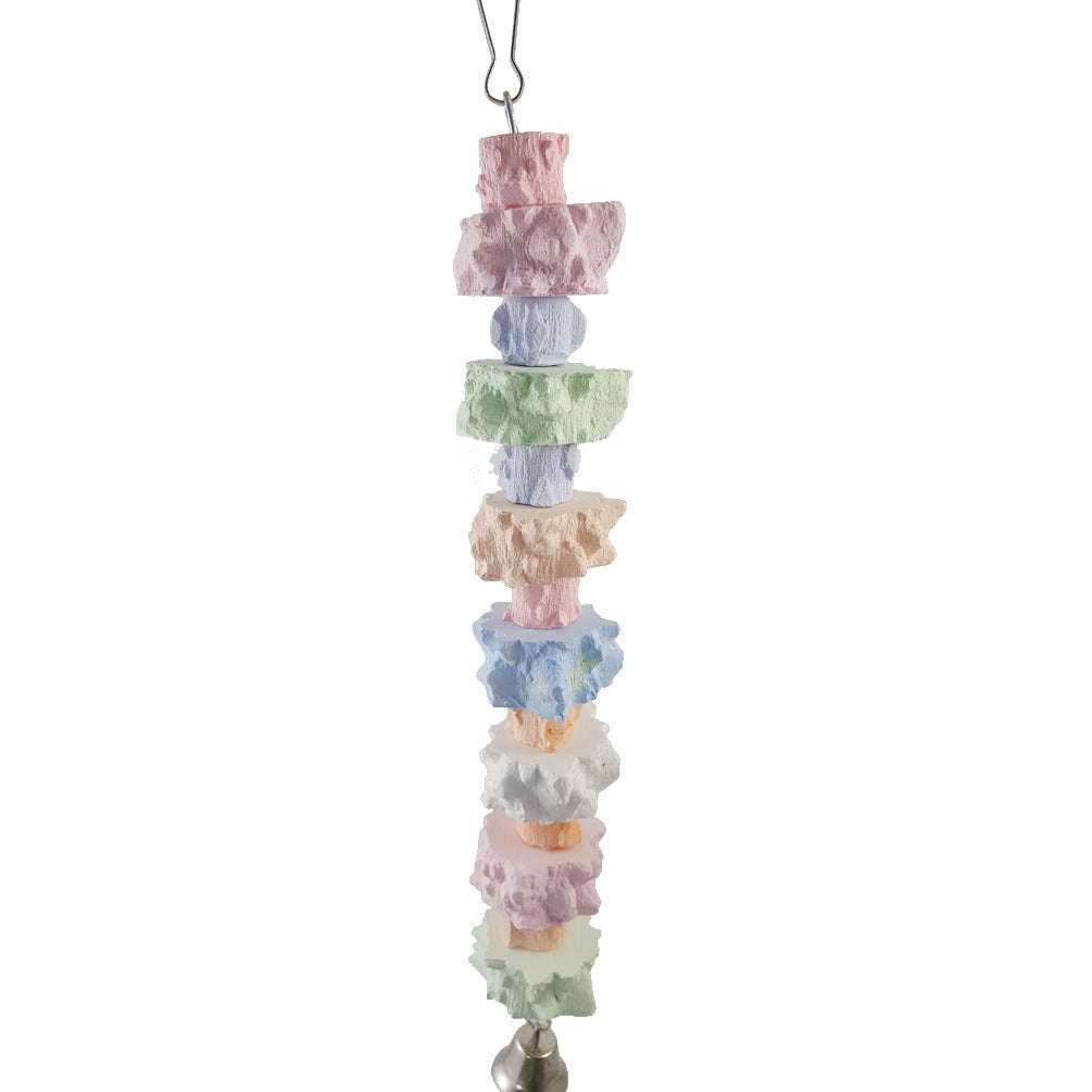 Pepper Stone Molar String Toy Bird
