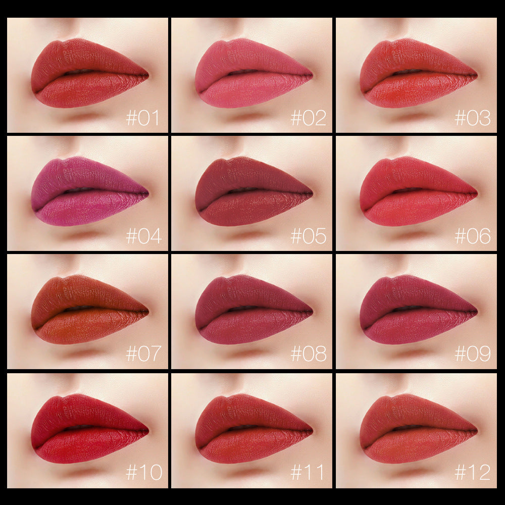 Velvet Matte Texture Long-lasting Color Non-drying Lipstick