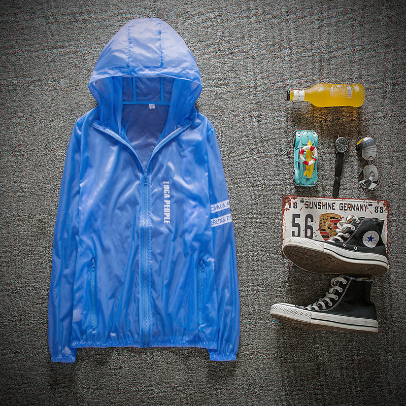 Sun-protective Clothing Outdoor Skin Windbreaker Man