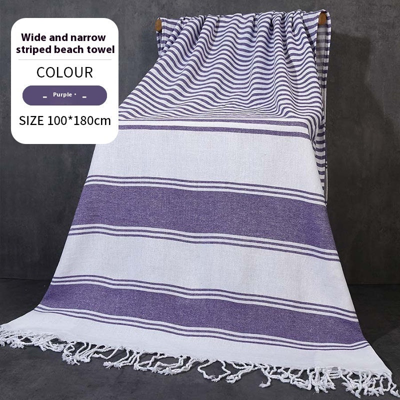Blype Tassel Plus-sized Thick Absorbent Bath Towel