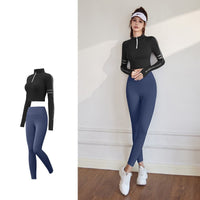 Blue Pants black TOP A