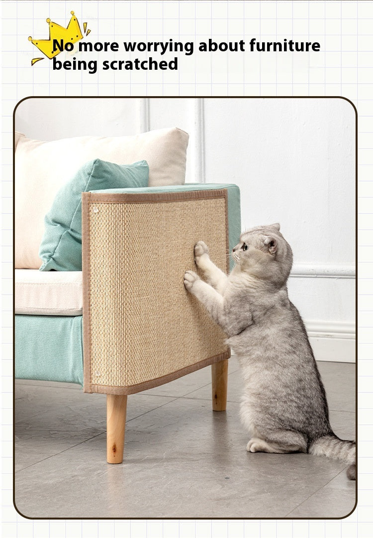 Cat Scratch Pad Wear-resistant And Disdain Door Wall Protective Sticker