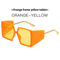 Orange Frame Yellow Slice