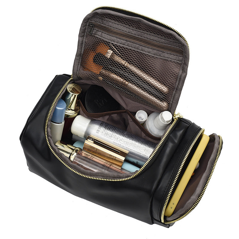 Travel Cosmetic Bag – Handheld Toiletry Organizer for Makeup & Skincare