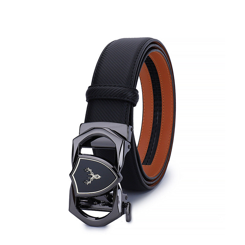 Real Leather Belt for Men – Business & Leisure Style