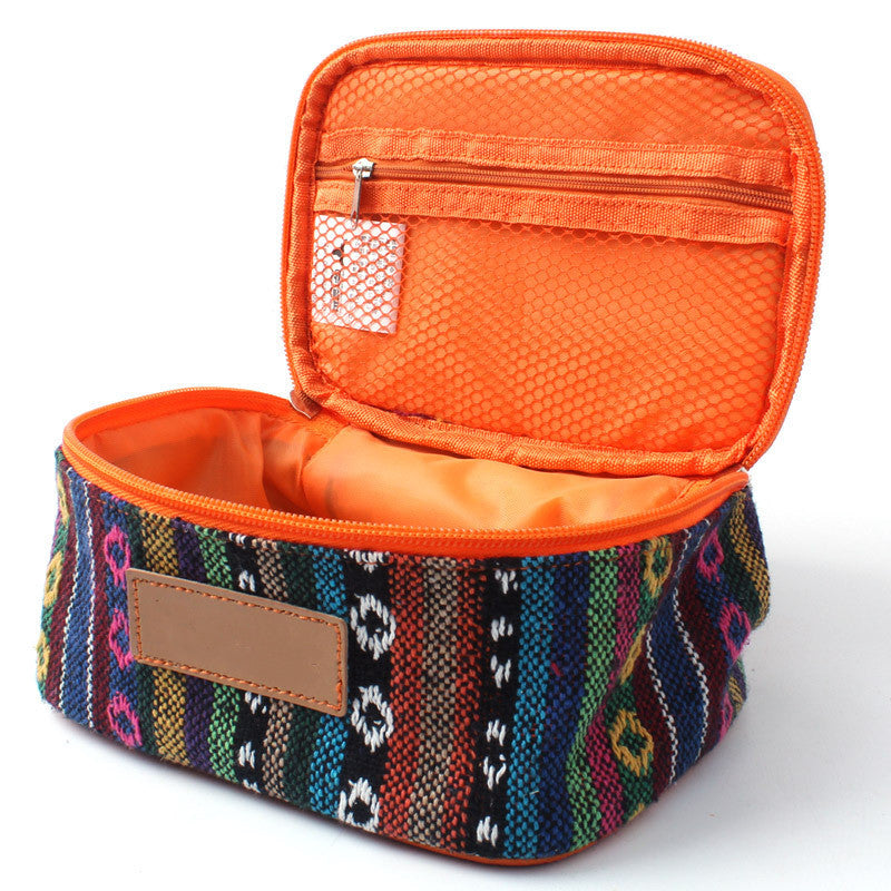 Travel Makeup Bag – Steel Seasoning Bottle with Portable Storage Pouch