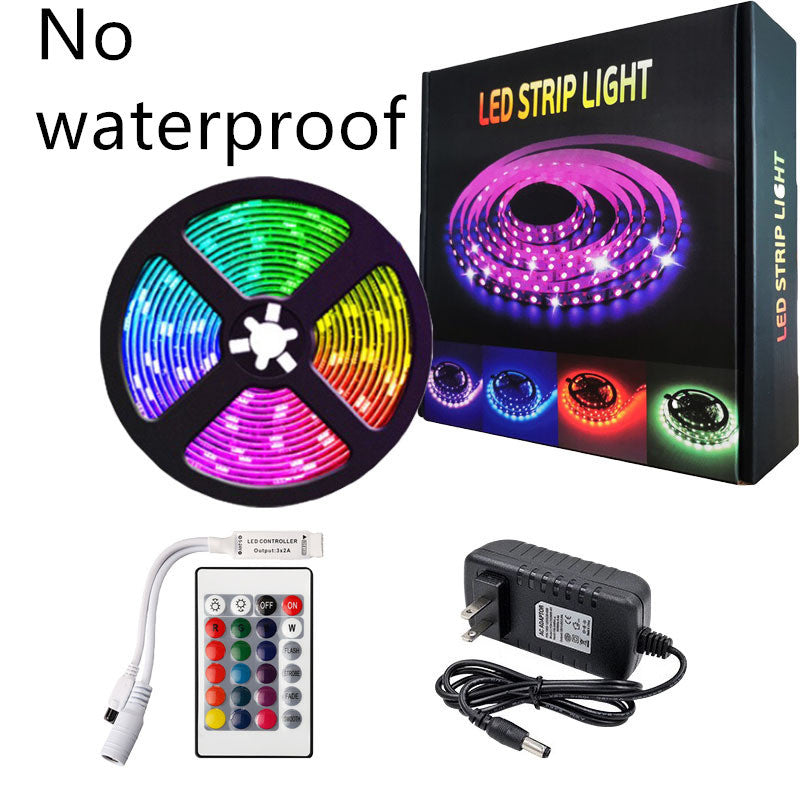 5050 RGB LED Strip Light Set with 24 Key Remote