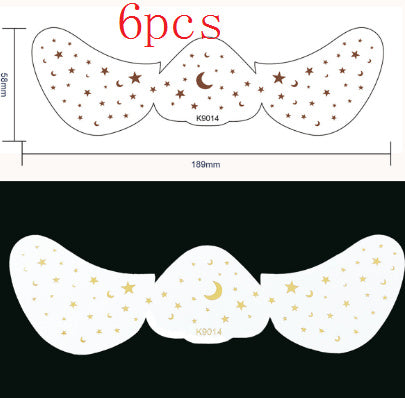 Freckle Tattoo Stickers – Waterproof Gold Dot Face & Eye Makeup Stickers for Women