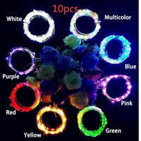 10pcs white