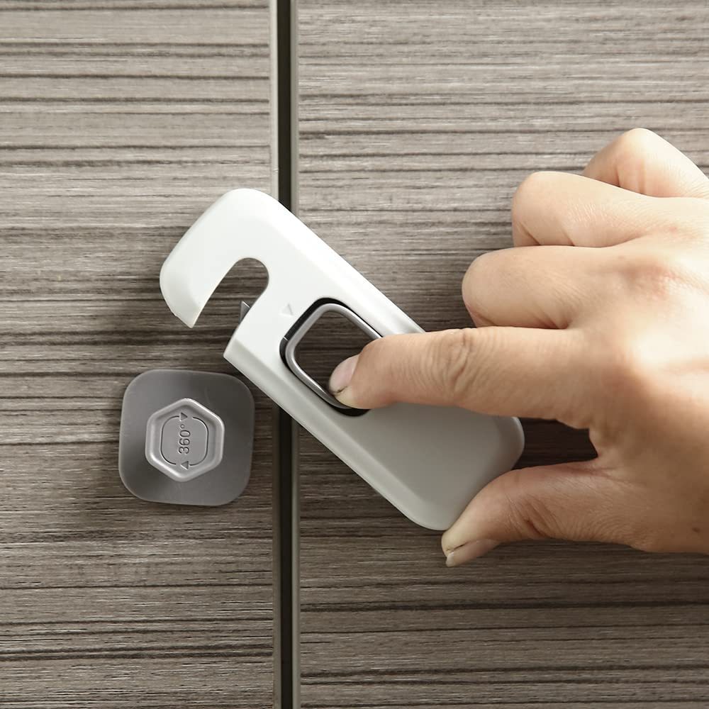 Refrigerator Child Safety Lock – Fridge/Freezer Door Latch