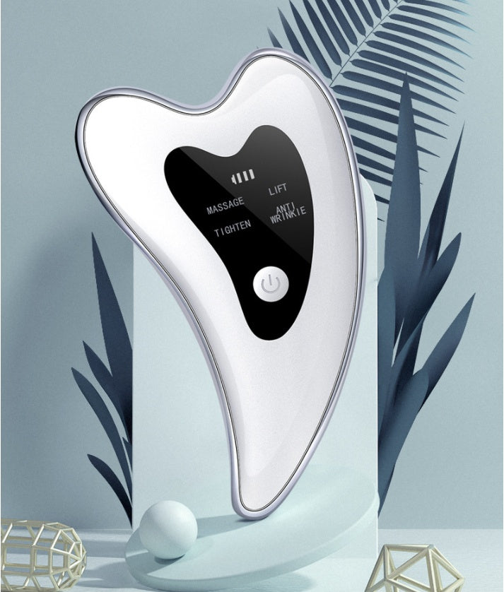 USB Rechargeable Electric Gua Sha Massager Facial and Body Scraping Tool