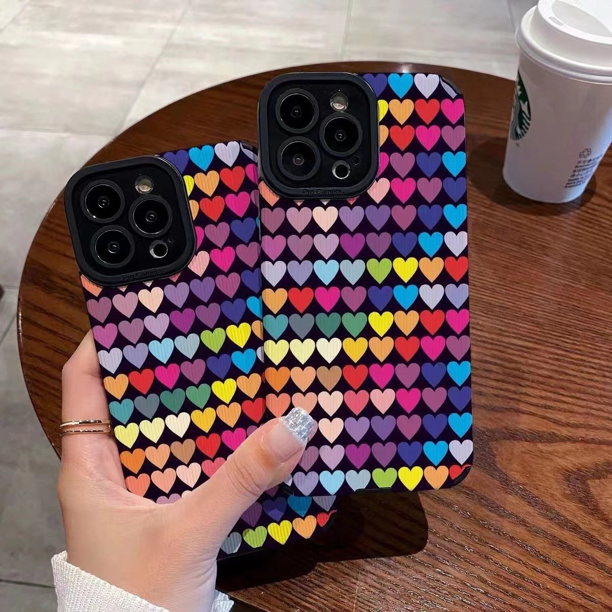 Trendy Color Love Mobile Phone Case