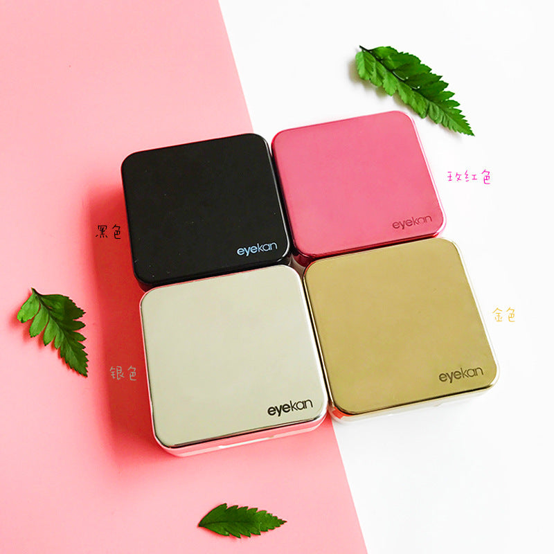 Stylish Plastic Contact Lens Case – Compact & Travel-Friendly