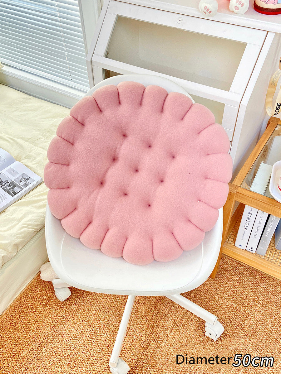 Biscuit Mat Dining Table Chair Mat Japanese Tatami Cushion