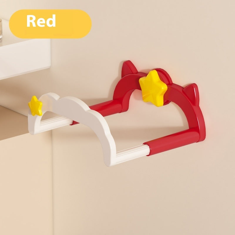 Cute Wall Hanging Punch-free Strong Load-bearing Washbasin Shelf