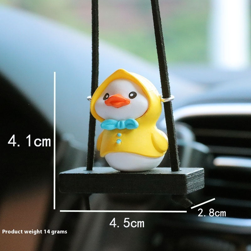 Duck Car Interior Decoration Cute Pendant