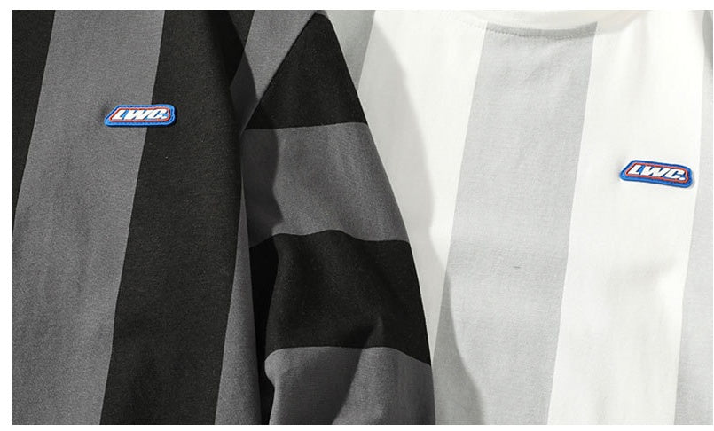 Striped Hoodie Long Sleeves For Men