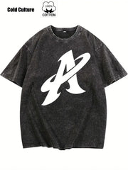 Men's Printed Short Sleeved Shirt