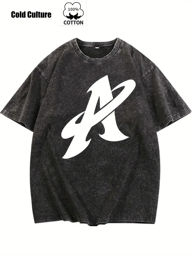 Men's Printed Short Sleeved Shirt