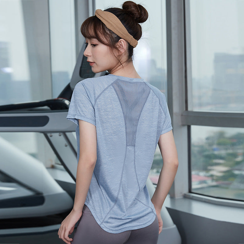 Women’s Loose Fit Sports T-Shirt – Lightweight Gym & Running Training Top