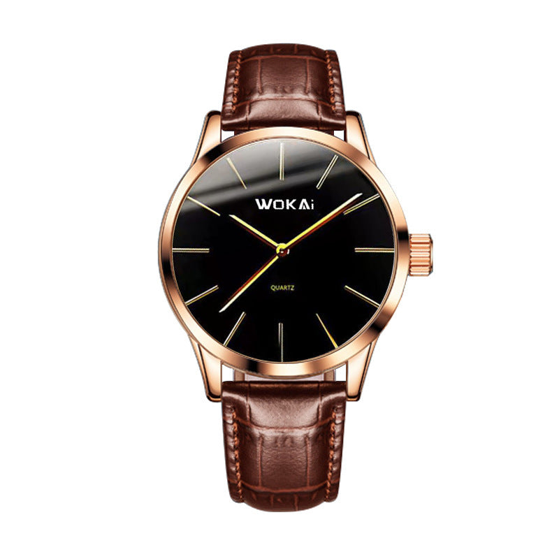 Men's Business Luxury Leather Belt Sports Quartz Watch