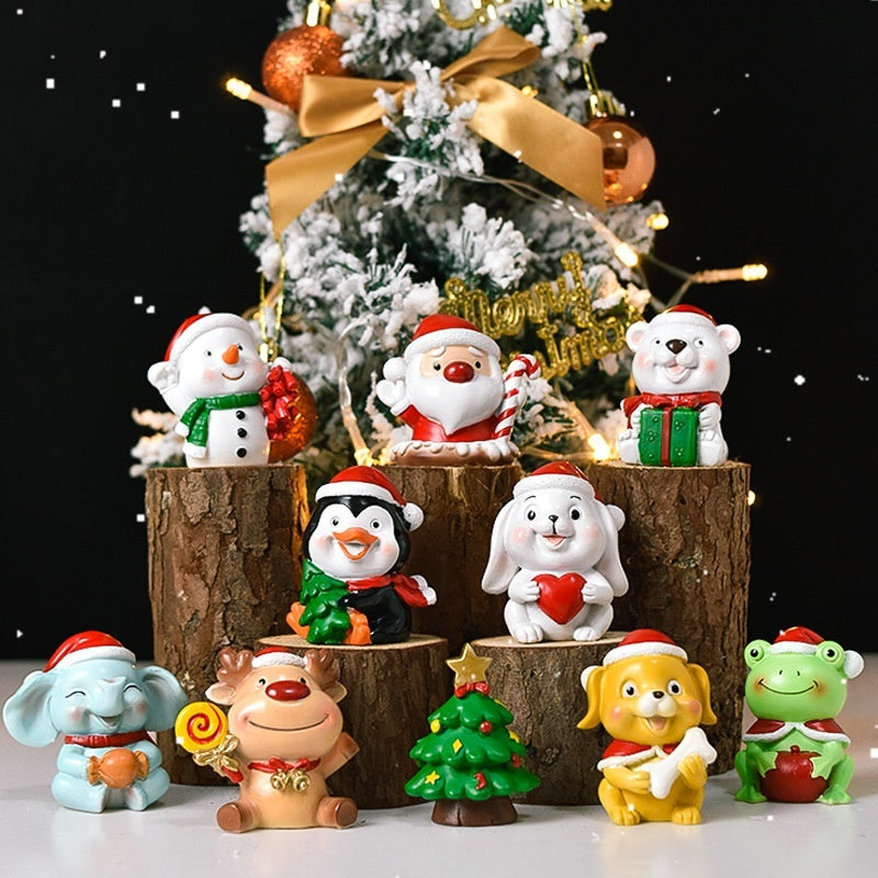 Creative Christmas Mini Animal Ornaments