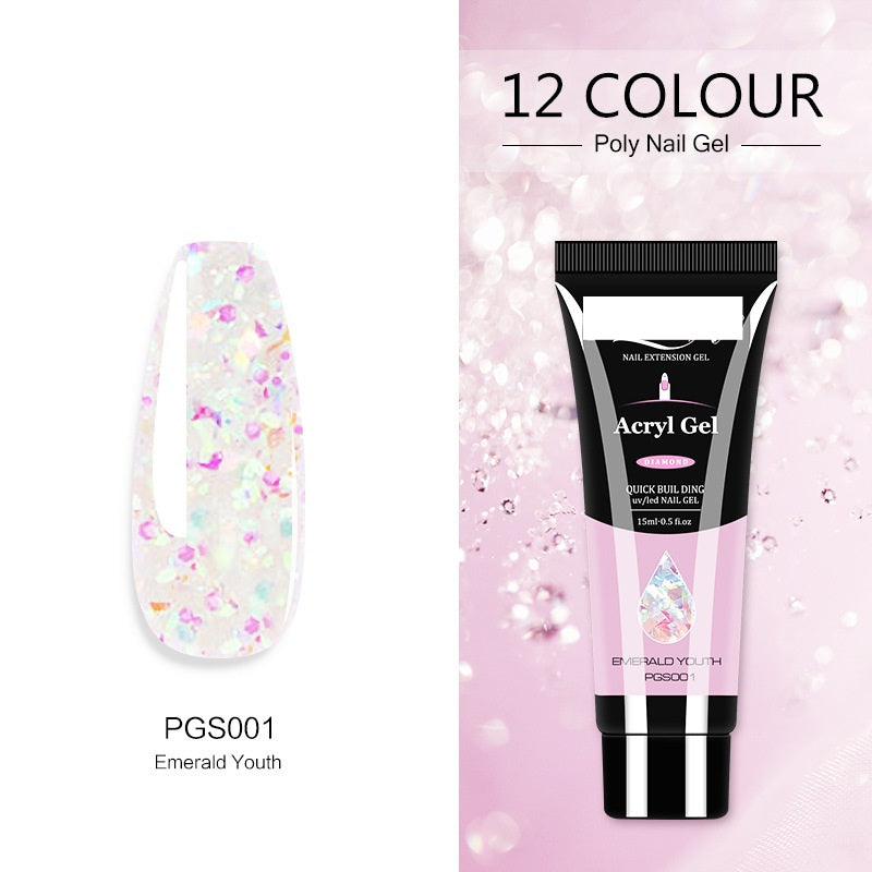 Women's  Crystal Extender Nail Polish