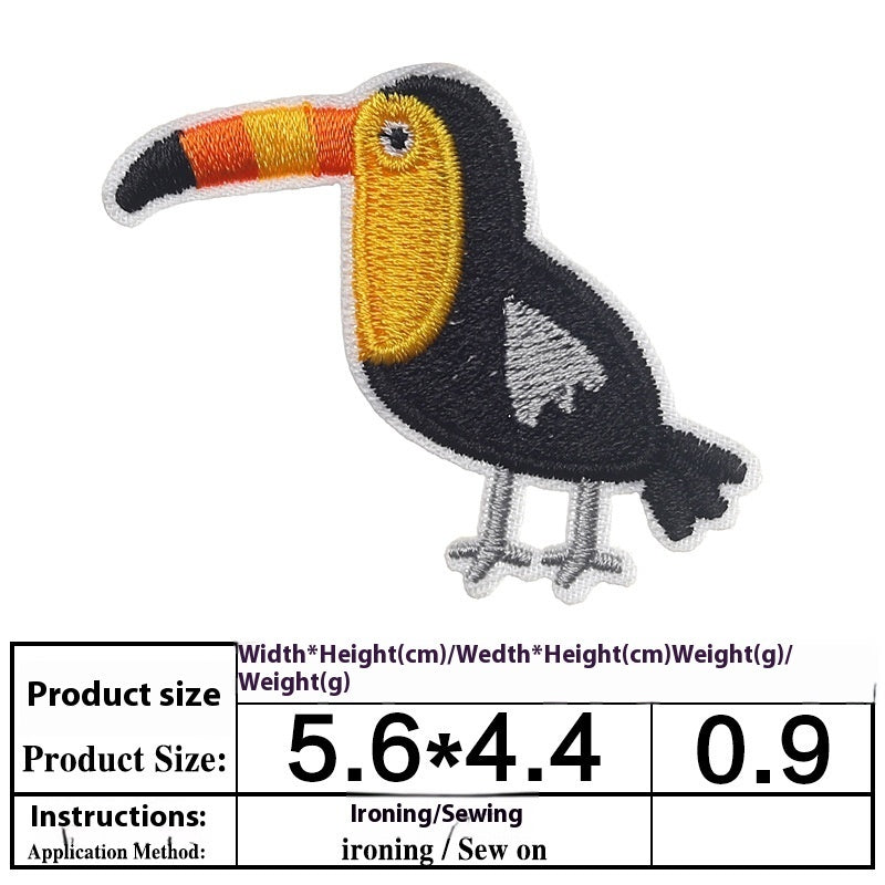 Embroidered Cloth Stickers – Decorative Patches for Clothes, Shoes, and Bags
