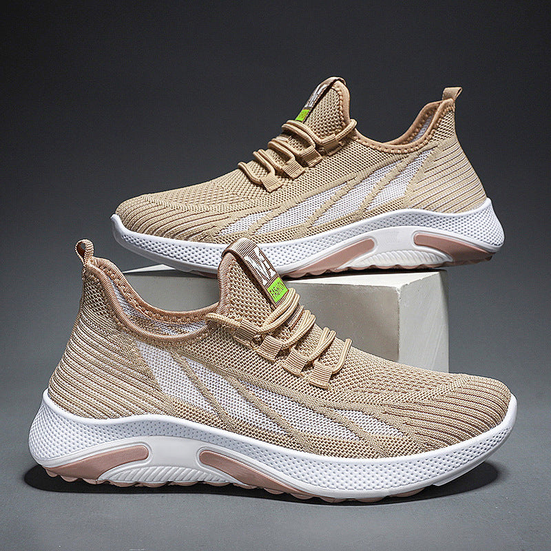 Korean Style Trendy Single Shoes Men's Comfortable Casual Fashion Running Sneakers