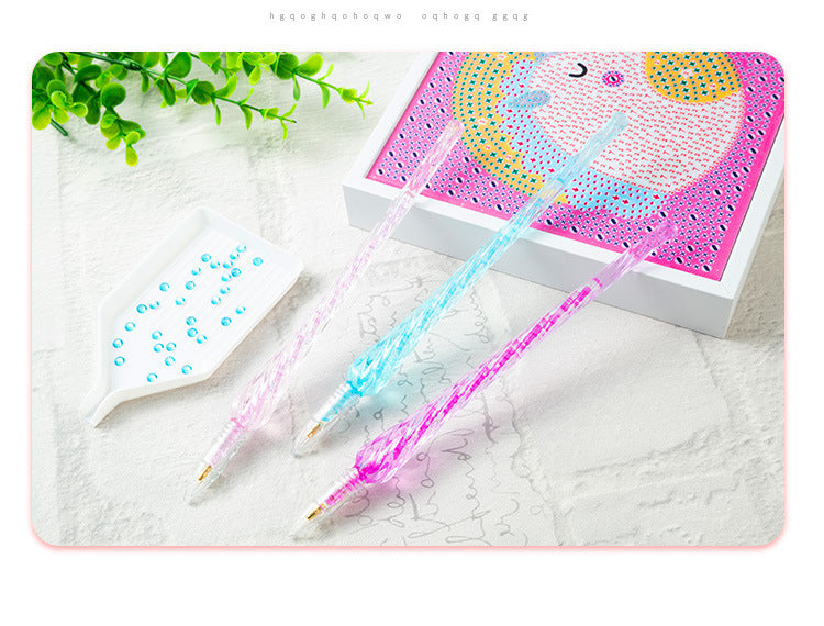 Transparent Crystal Diamond Painting Pen – Point Drill Tool for DIY Crafts