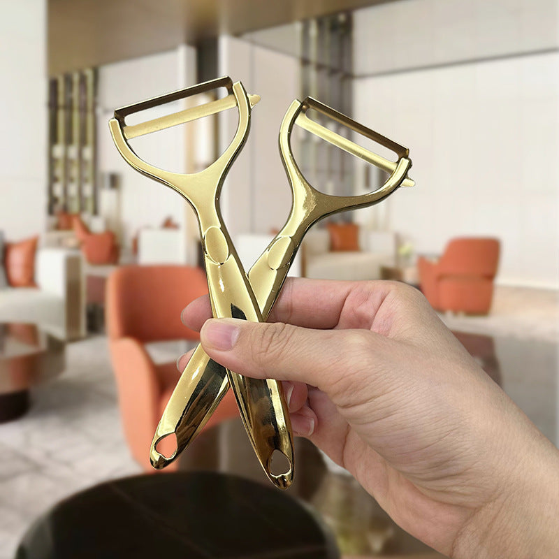Zinc Alloy Vegetable Peeler With Stainless Steel 420 Blade