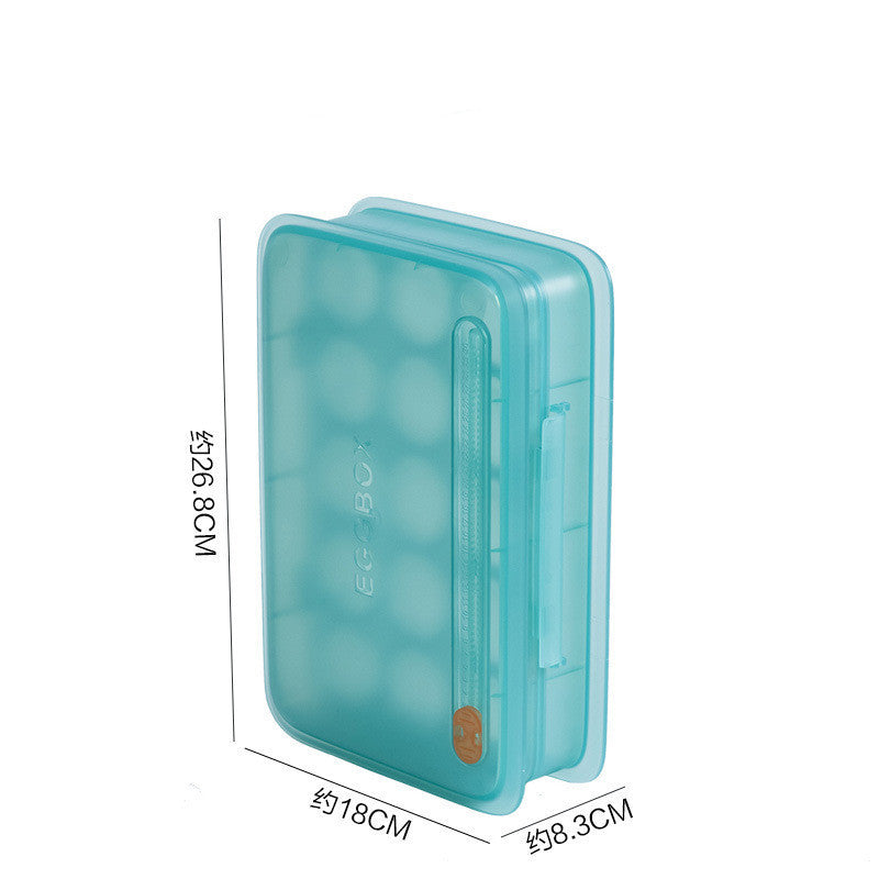 Egg Carton Refrigerator Fresh-Keeping Storage Box, Household Kitchen Rack Support