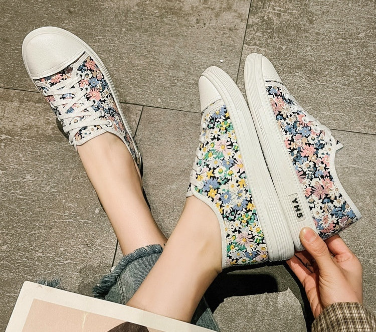 Breathable Versatile Cross-border Student Cloth Shoes