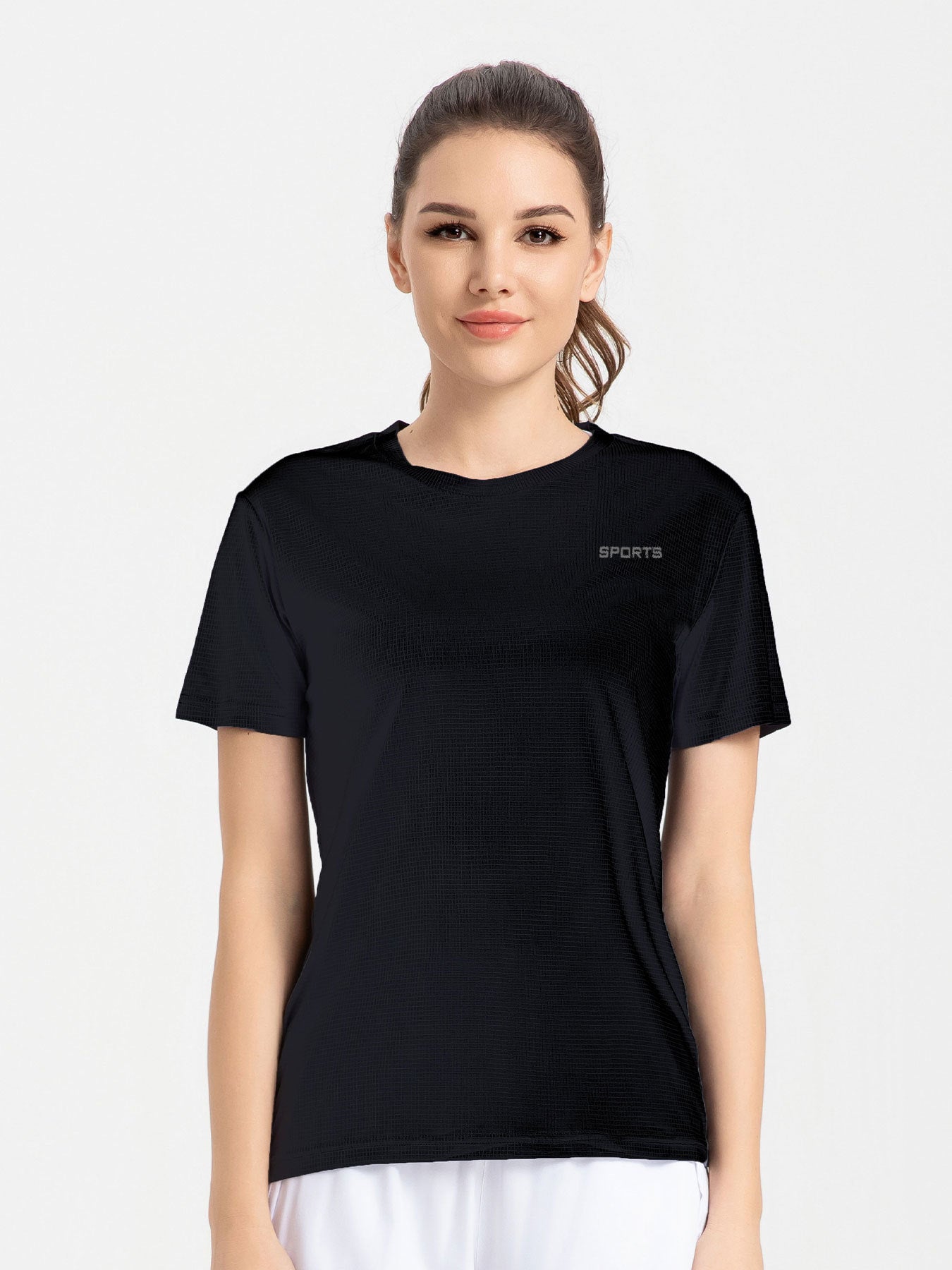 Women’s Quick-Dry Sports T-Shirt – Breathable Short Sleeve Gym & Running Top