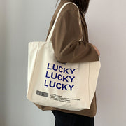 Student Shopping Tote Canvas Bag – Durable & Spacious